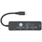 Loop Multimedia-Adapter aus recyceltem RCS Kunststoff USB 2.0-3.0 mit HDMI-Anschluss