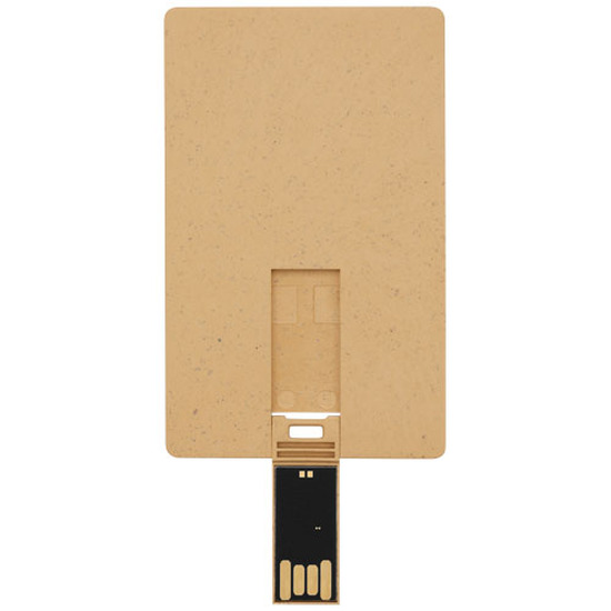 Rechteckiger, ausklappbarer USB-Stick in Kreditkarten-Format