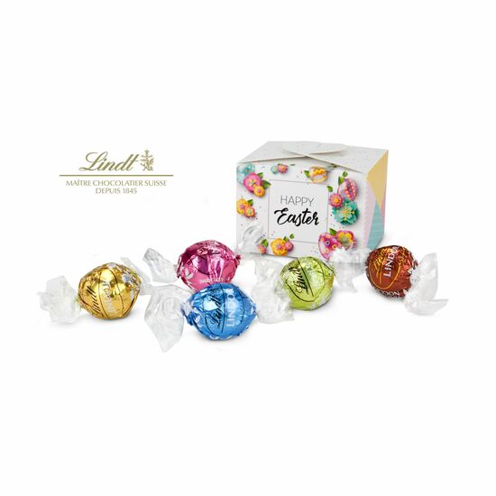 Geschenkartikel / Präsentartikel: Lindt Osterfreude - auch in individueller Pralinenschachtel 2K1670