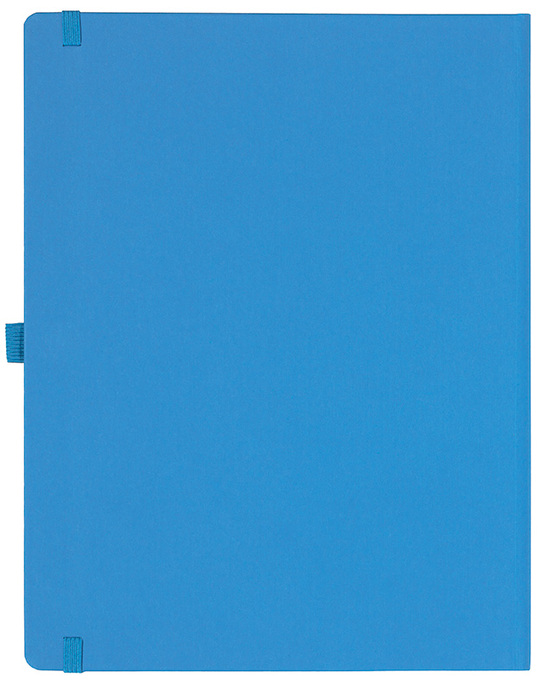 Notizbuch Style Large im Format 19x25cm, Inhalt blanco, Einband Fancy in der Farbe China Blue