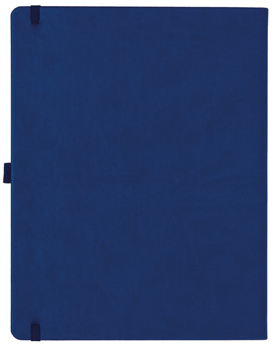 Notizbuch Style Large im Format 19x25cm, Inhalt liniert, Einband Slinky in der Farbe Ultramarine