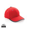 Impact AWARE™ 280gr Brushed rCotton 6 Panel Kontrast-Cap