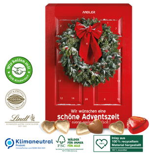 Adventskalender Lindt „Schokoladen-Herzen“