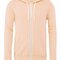 Unisex Zip-Up Poly-Cotton Fleece Hoodie