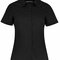 Women`s Tailored Fit Poplin Shirt Short Sleeve