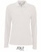 Women`s Long-Sleeve Piqué Polo Shirt Perfect