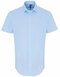 Mens Stretch Fit Poplin Short Sleeve Cotton Shirt