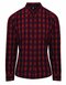 Ladies` Mulligan Check Cotton Long Sleeve Shirt