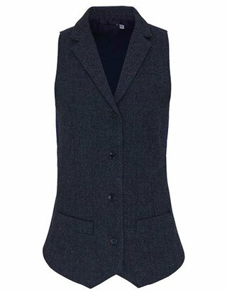 Ladies Herringbone Waistcoat